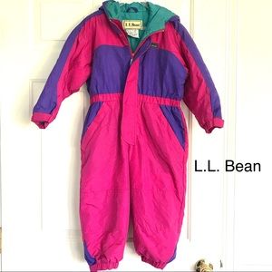 L.L. Bean snow suit girl XXS